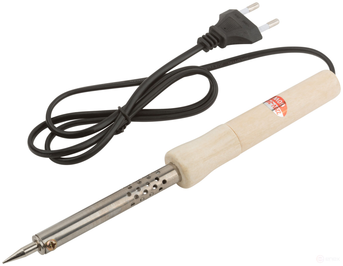 Паяльник деревянная ручка 60 Вт