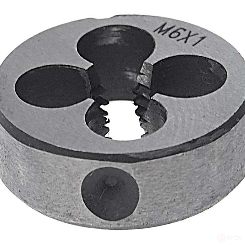 Плашка ER-00610P M06x1-ø20мм, в пластиковом футляре ЭВРИКА /1/10