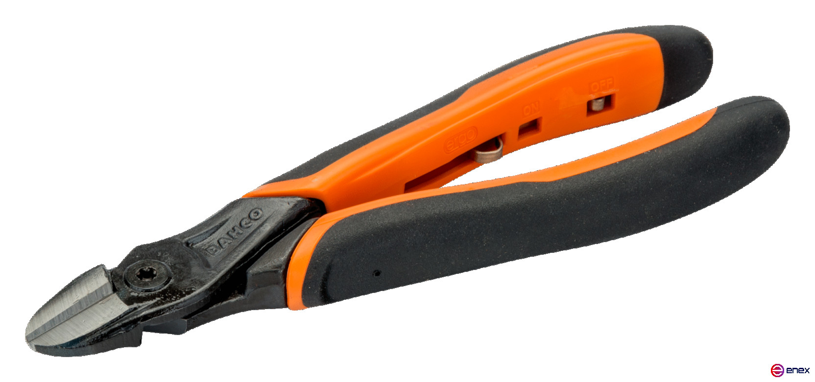 Кусачки-бокорезы с рукоятками ERGO, оксидированные, 140 мм