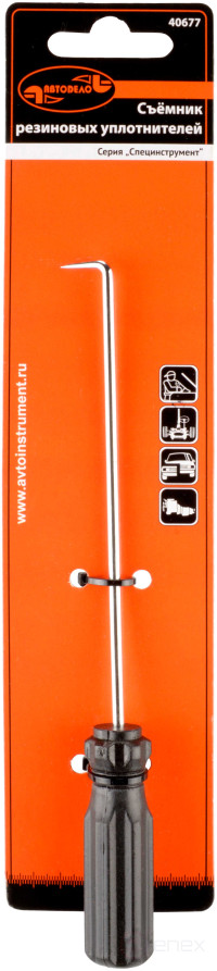 Крюк для снятия резиновых уплотнителей АвтоDело 40677