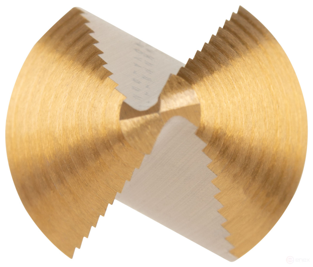 HSS step drill for metal, 10 steps, 9-36 mm