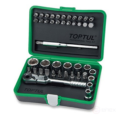 Головка торцевая 6-гранная 1/4" 5,5 мм TOPTUL