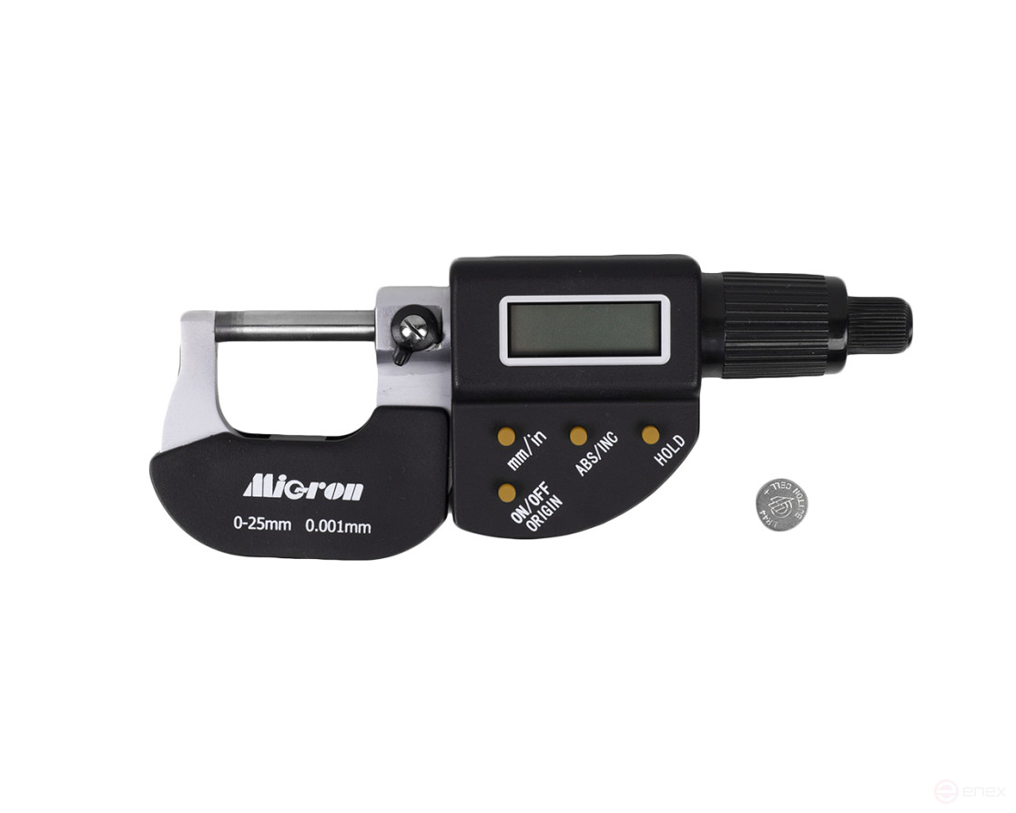 Микрометр МКЦ- 25 0,001 цифровой 4-кнопочный Micron
