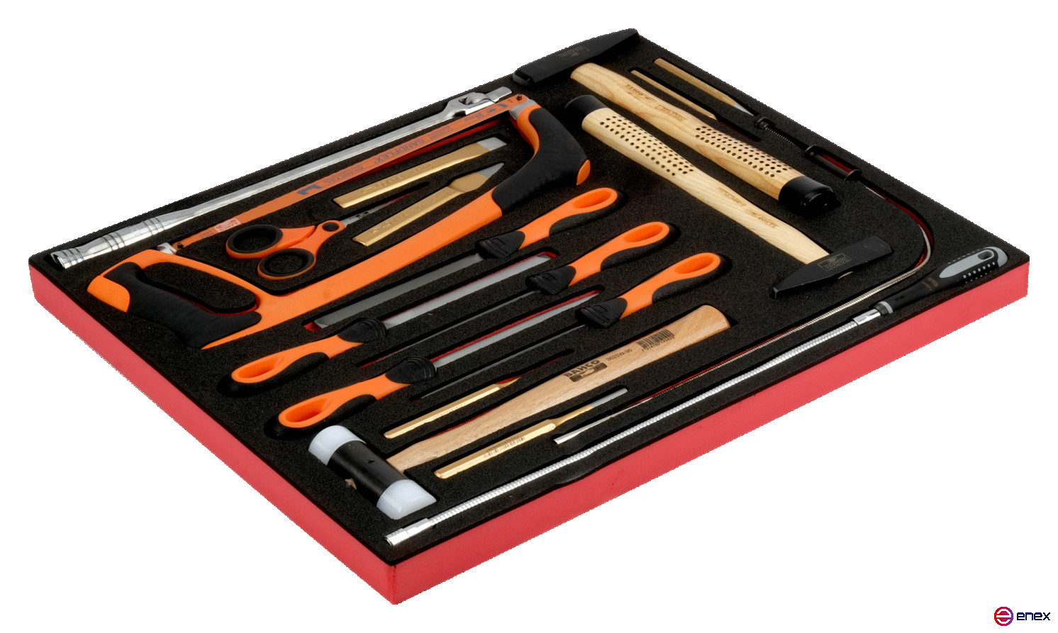 Fit&Go Набор с ударным и режущим инструментом в ложементе, 19 предметов