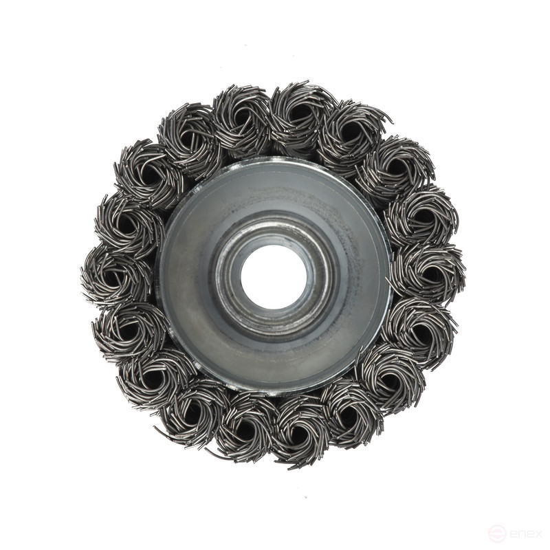 Щетка 513 нерж чаш жгут для УШМ D65 M14*2 эксперт (SS 0,5) 1 шт уп. 1/60