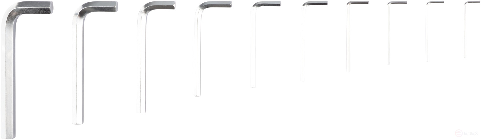 Набор Г-обр. шестигр. 10ч (1.5-12мм; CR-V) (АвтоDело) 30342