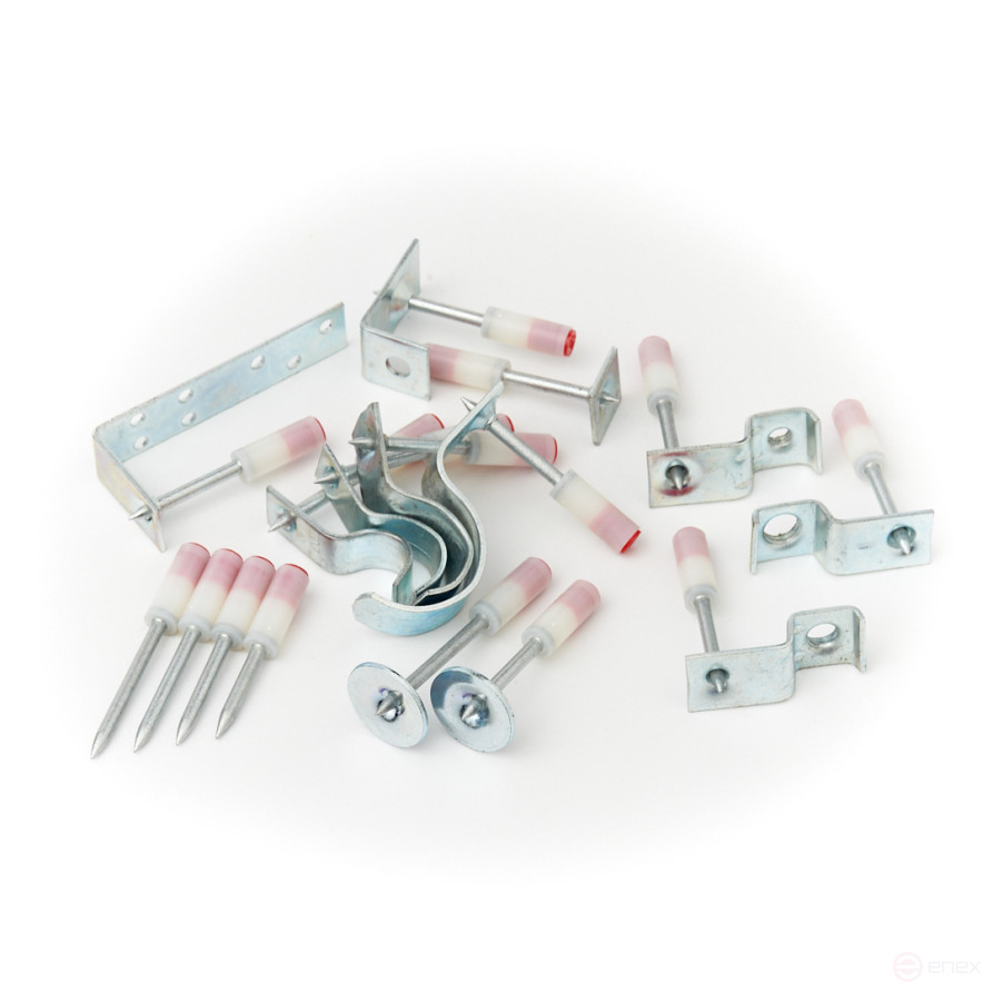 Монтажный пороховой пистолет для подвесных потолков FEDAST H8 в сумке