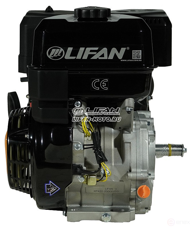 Lifan KP420 engine, shaft 25mm