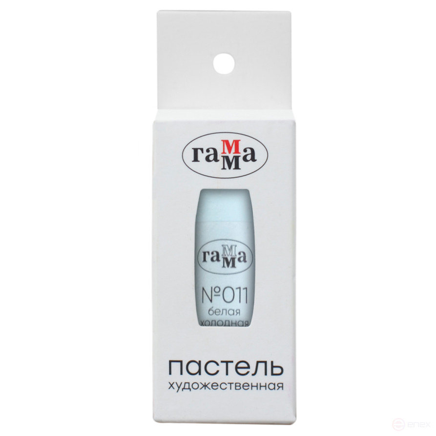 Pastel artistic Range, cold white No.011, cardboard. package, European weight