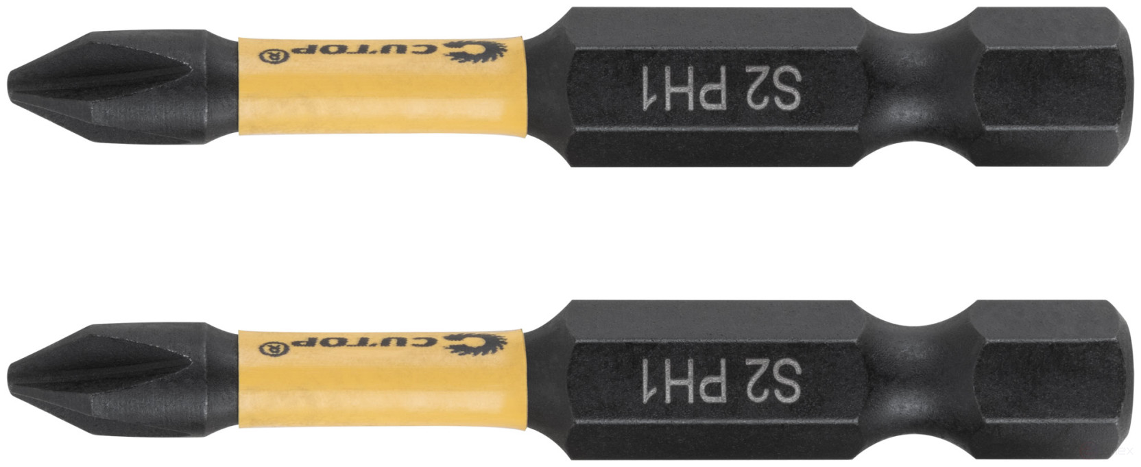 Набор торсионных бит, 2шт., CUTOP Profi Plus, PH1, 50 мм