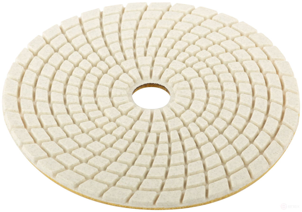 Diamond flexible grinding wheel AGSHK (Velcro), wet grinding, 125 mm, P 100