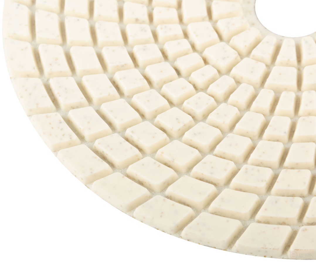 Алмазный гибкий шлифовальный круг АГШК (липучка), влажное шлифование, 125 мм, Р 30