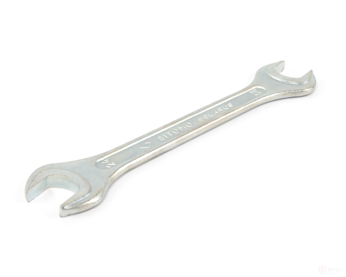 Ключ гаечный рожковый двусторонний 22x24 оцинкованный SITOMO BELARUS