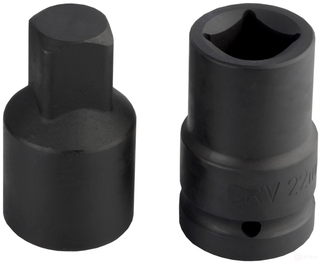 Набор головок ударных 1" (8пр.; L=80mm; для УКМ; кейс) АвтоDело (40328)