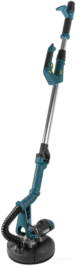 Sander for walls and ceilings 710 W; 700-1700 rpm; 225/215/210 mm; 4 kg; folding telescopic rod 1400-1700 mm; Velcro; used brushes; box