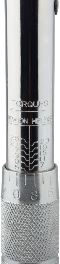 Ключ динамометр. предельный 1/4" (5-25 Нм; L=280mm) АвтоDело 40351
