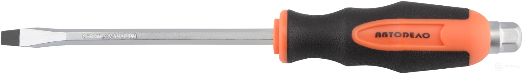 Slotted screwdriver "Avtodor" 8x150mm through with a hexagon wrench 30852