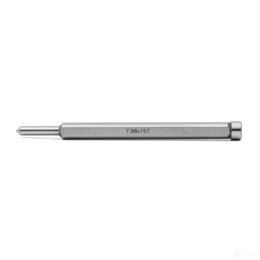 Ejector centering pin Bohre 7.98x157 two-piece
