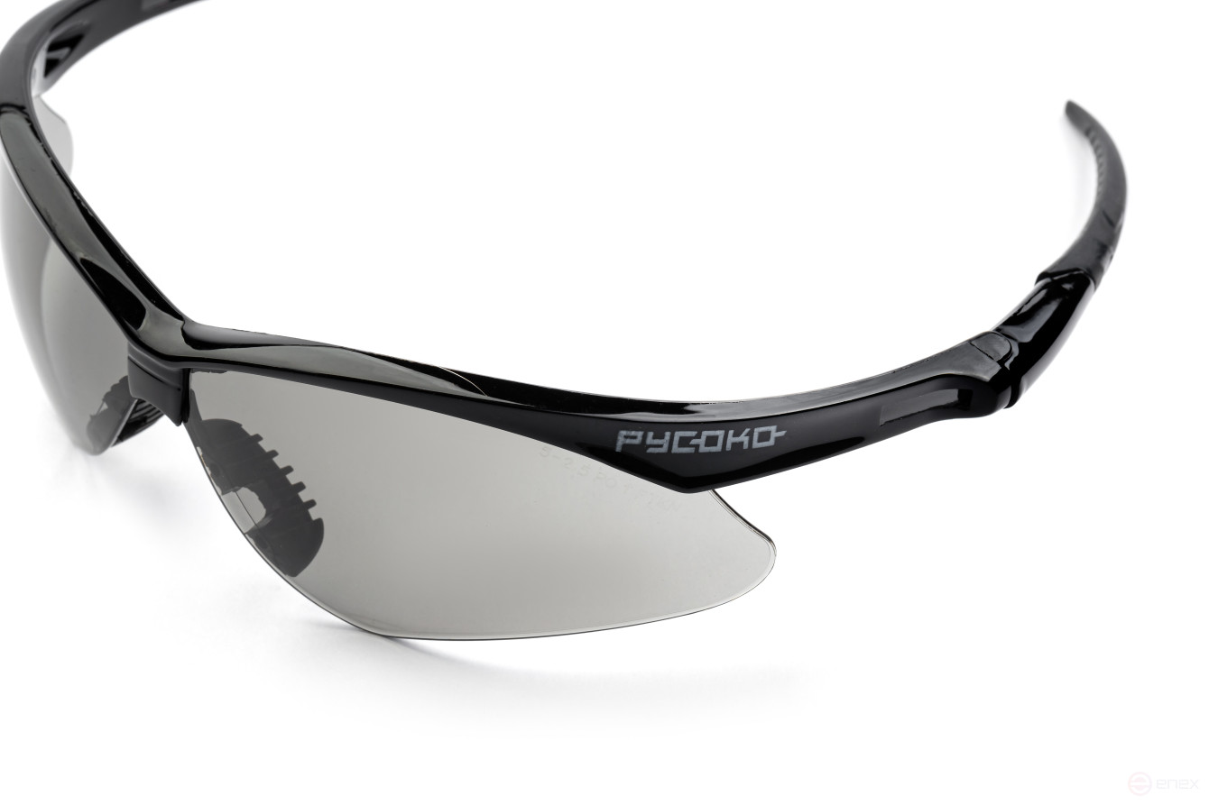 Agent Grey protective glasses of the RUSOKO trademark