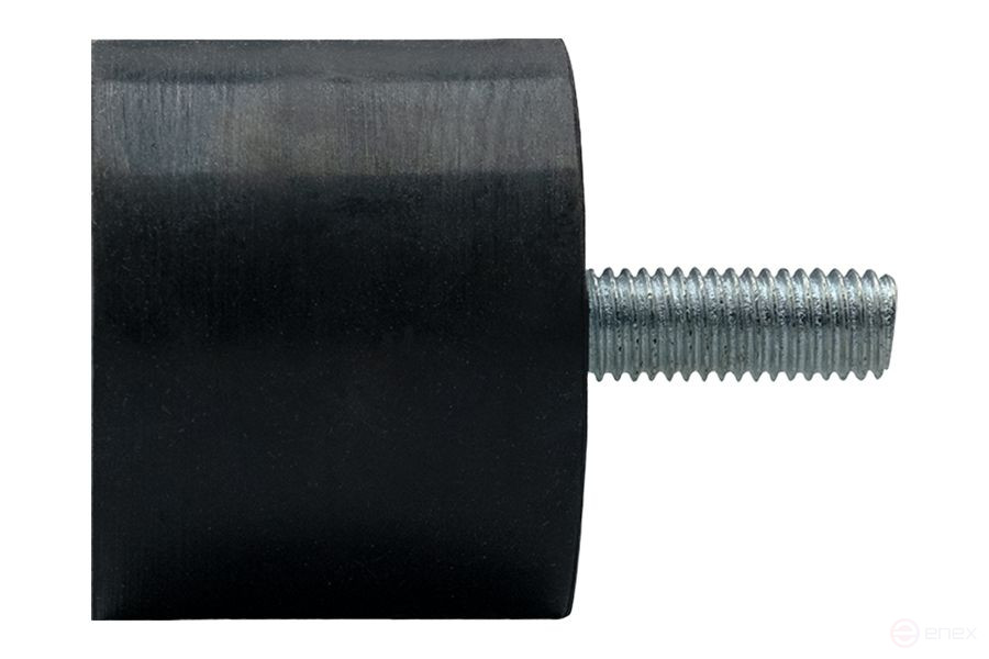 Vibration isolator with external and internal threads, type EC (B) M10x28 141.33 kg A00006.16005002510