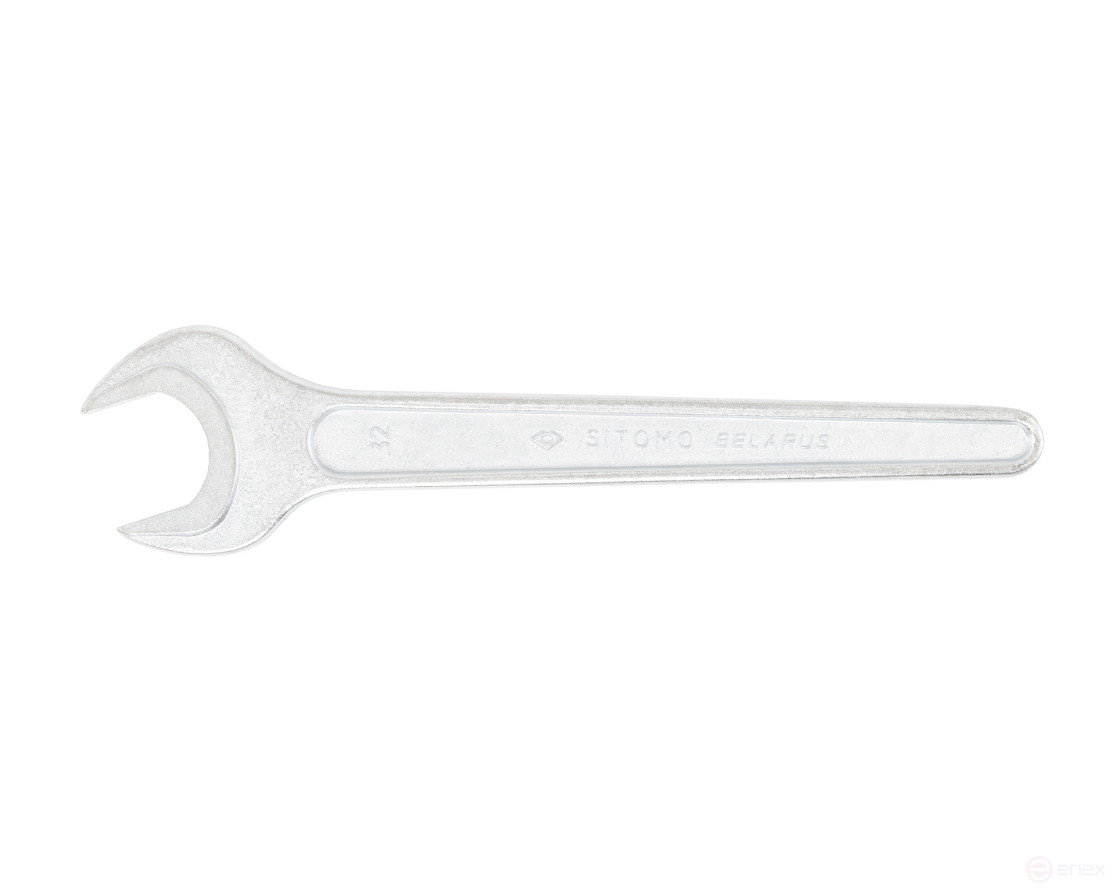 Ключ гаечный (рожковый) односторонний 32 oцинкованный SITOMO BELARUS