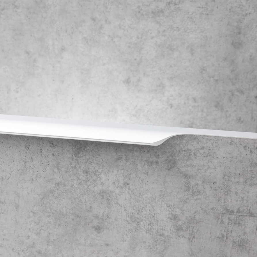 Ручка меб. накладная алюм. LINEA 320/397 алюминий, AKS