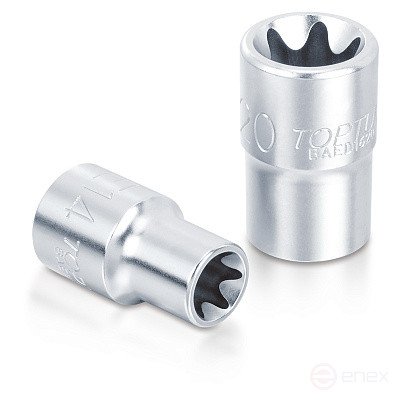 Головка торцевая 1/4" Torx E8 TOPTUL BAED0808