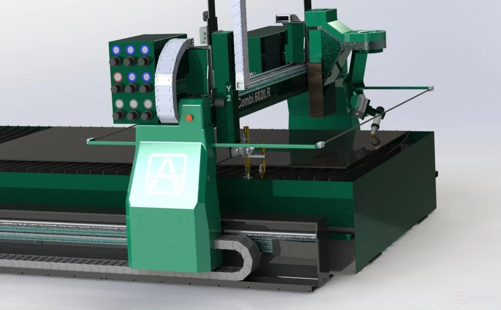 Thermal cutting Machine AMS-Combi.3D.6020