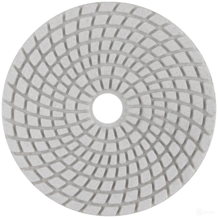 Diamond flexible grinding wheel AGSHK (Velcro), wet grinding, 100 mm, P 100
