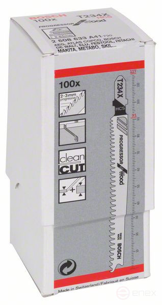Пильное полотно T 234 X Progressor for Wood, 2608633A41