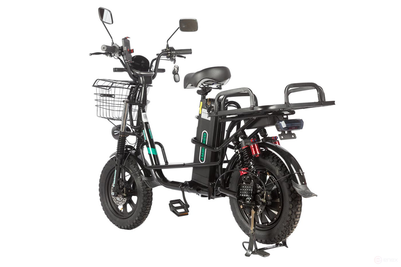 Электровелосипед Gelbert Khan Monster 1, черный