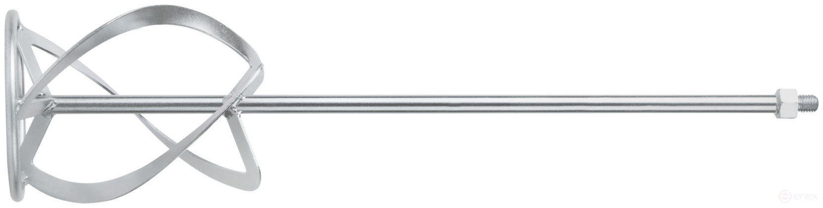 Миксер для легких строительных смесей усиленный Профи, хвостовик М14, 140х590 мм