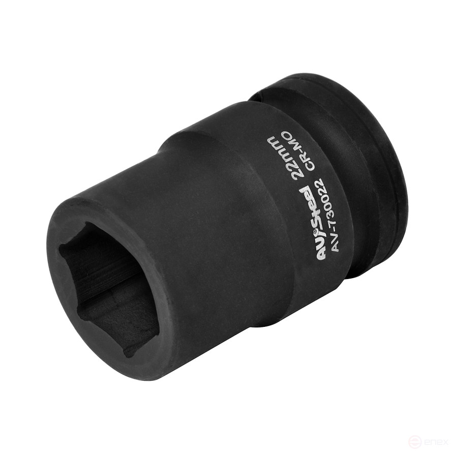 Головка ударная 3/4" шестигранная 22 мм "AV Steel" AV-730022