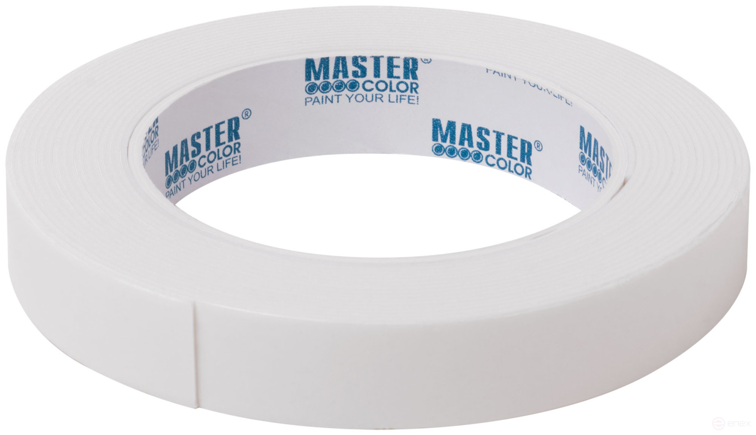 Double-sided adhesive tape for fixing mirrors Master Color Waterproof Power, 19 mm x 5 m, color white