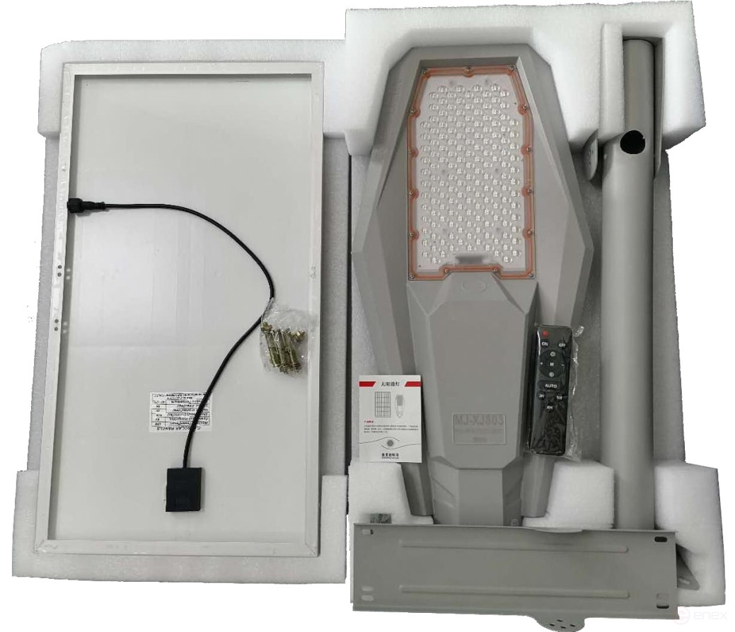 Mosvolt XJ-90W Solar Powered Outdoor LED Lamp