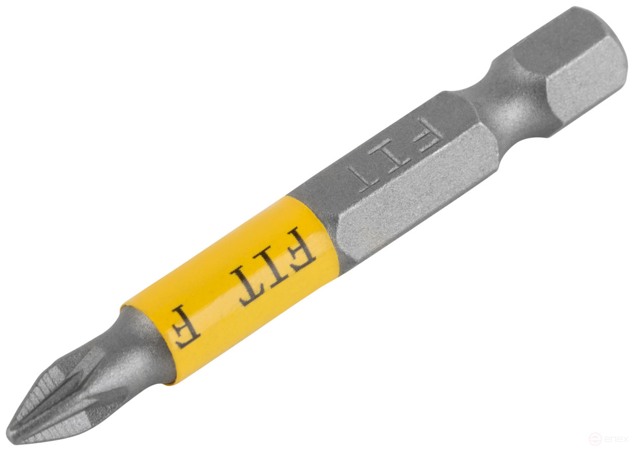 Биты кованые, сталь S2, односторонние 50 мм PZ1, Профи 2 шт., блистер