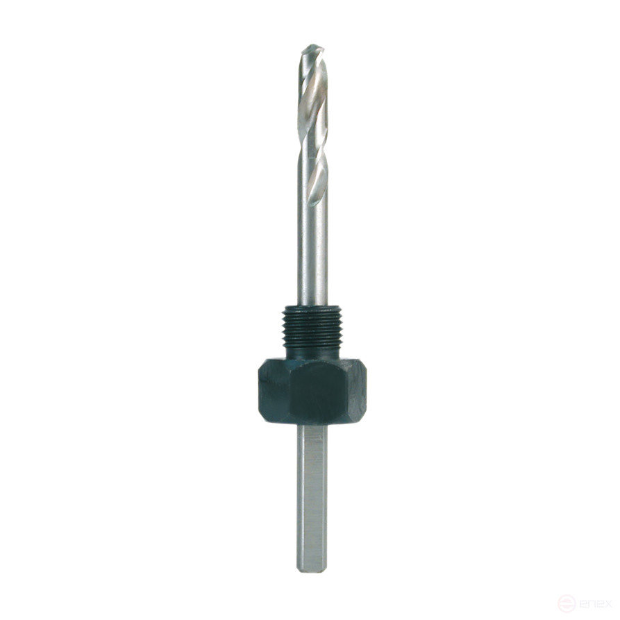 Adapter with centering drill HSS for ring bimetallic crowns, type A4