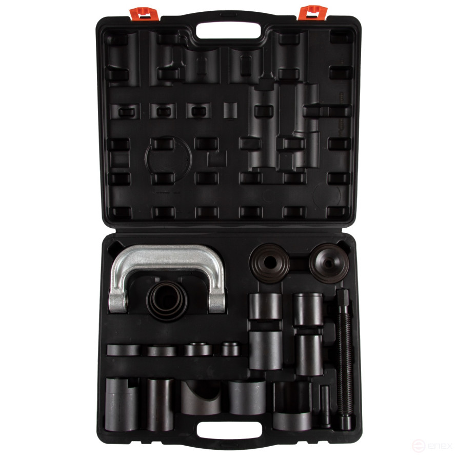 Set of mandrels for mounting and dismounting silent blocks, case, 21 items AFFIX AF11020021C