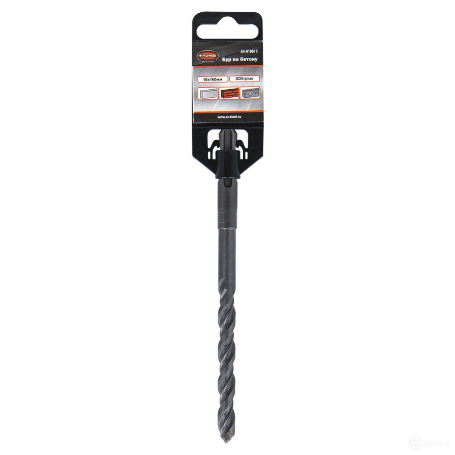 Drill bit for concrete SDS-plus 10.0mm 100/160mm