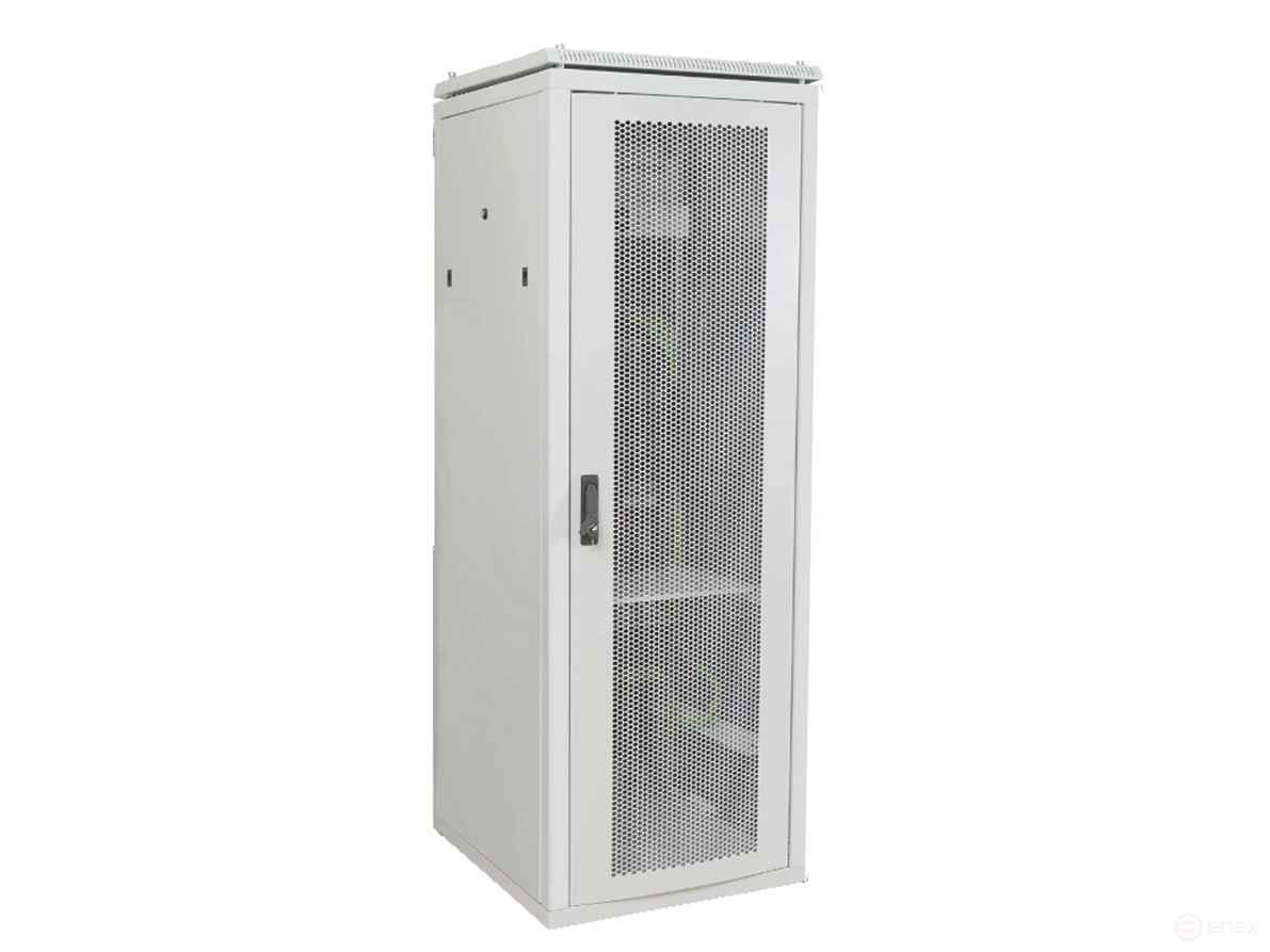 Шкаф телекоммуникационный Ripo 276060PM/G 19" напольный 27U 600х600 серый дверь перф.