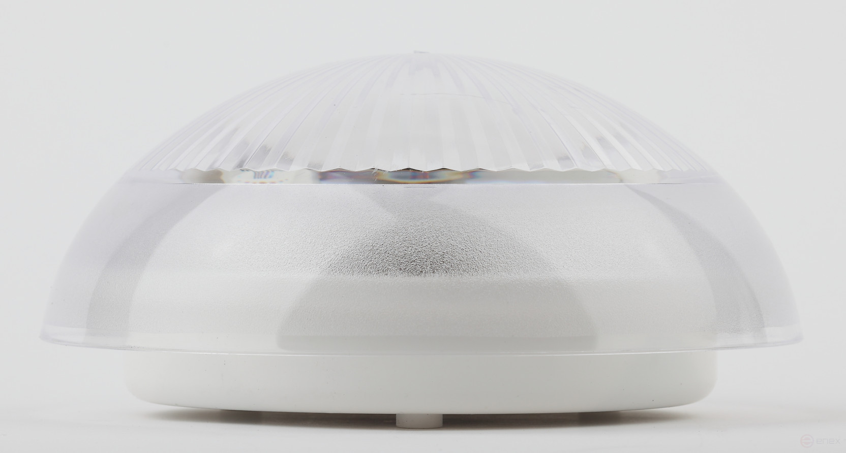 Светильник ЭРА НБП 06-60-101 с фото-шумовым датчиком Сириус IP54 E27 max 60Вт D220 круг призма акустический