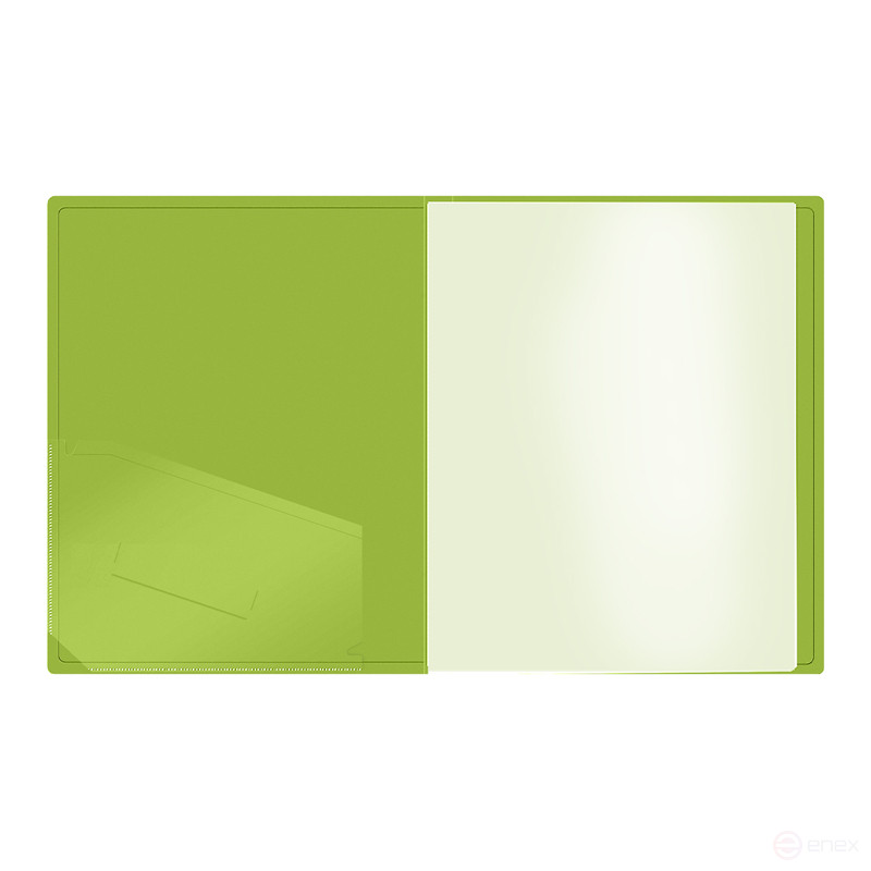 Папка с 20 вкладышами Berlingo "Fuze", 14 мм, 600 мкм, розовая