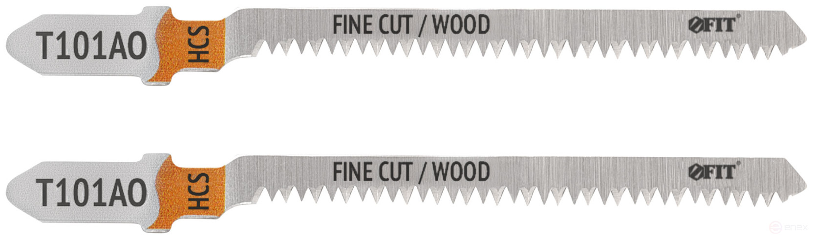 Wood canvases, HCS, pointed teeth, 82/56/1.4 mm (T101AO),2 pcs.
