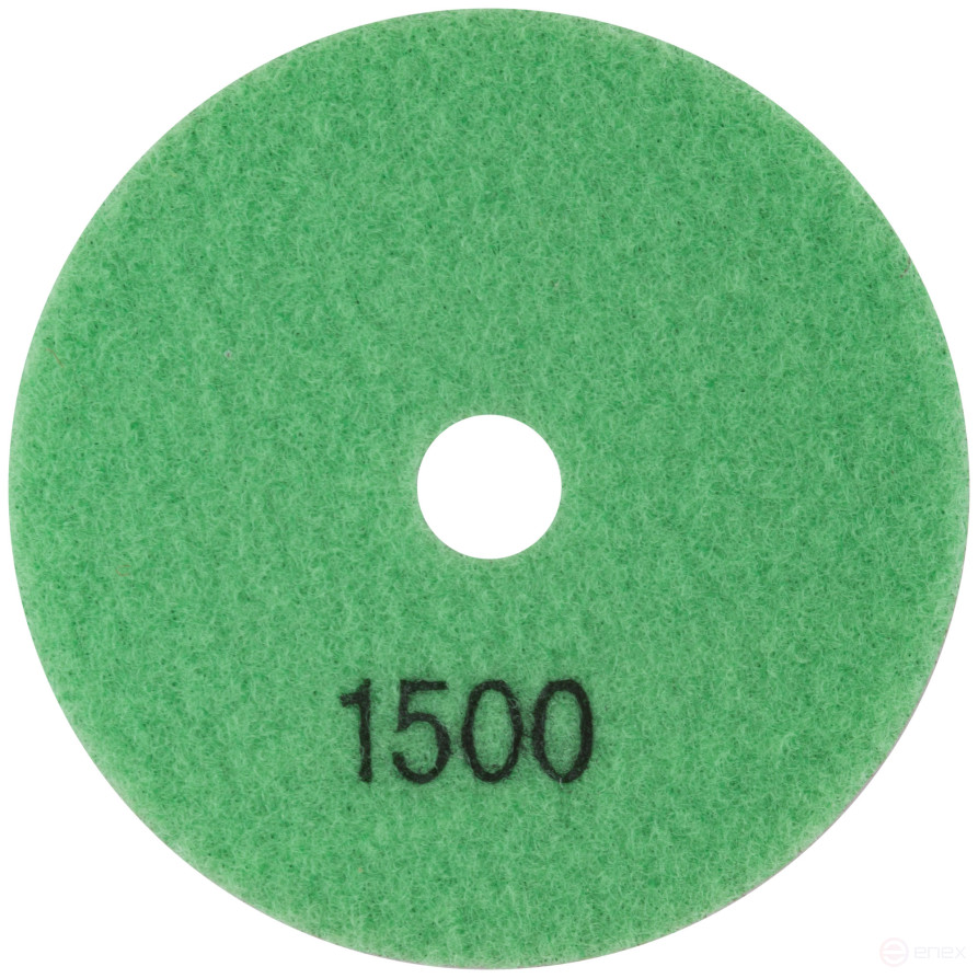Diamond flexible grinding wheel AGSHK (Velcro), dry grinding, 100 mm, P1500