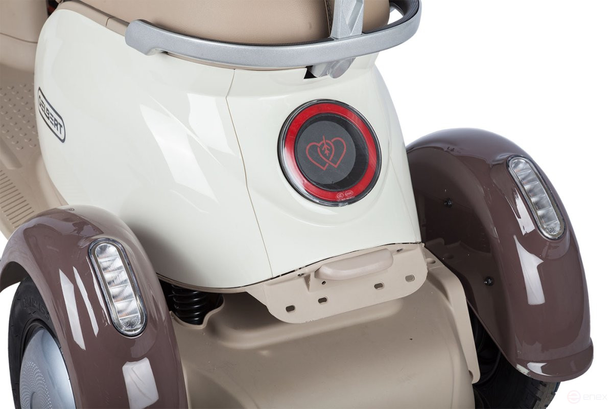 Electric tricycle Rutrike Gelbert Ogma 48V/60V 650W, grey