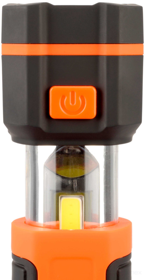 Multi-purpose LED Telescopic Flashlight 3COB+1LED, 280Lm, Li-ion 1800mAh (Car Body) 44315