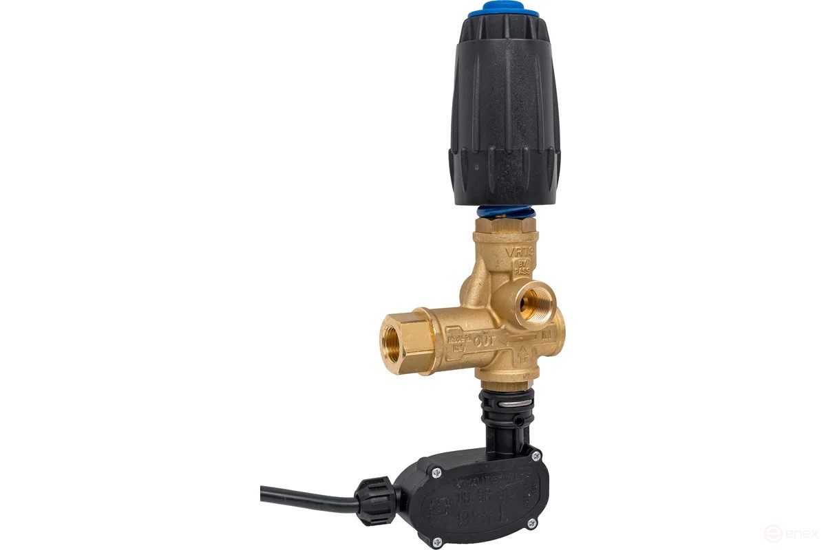 ACG Регулятор давления VRT3 total stop, 250 бар, 40 л/мин,G 3/8F, байпас 2хG 3/8F 215010560