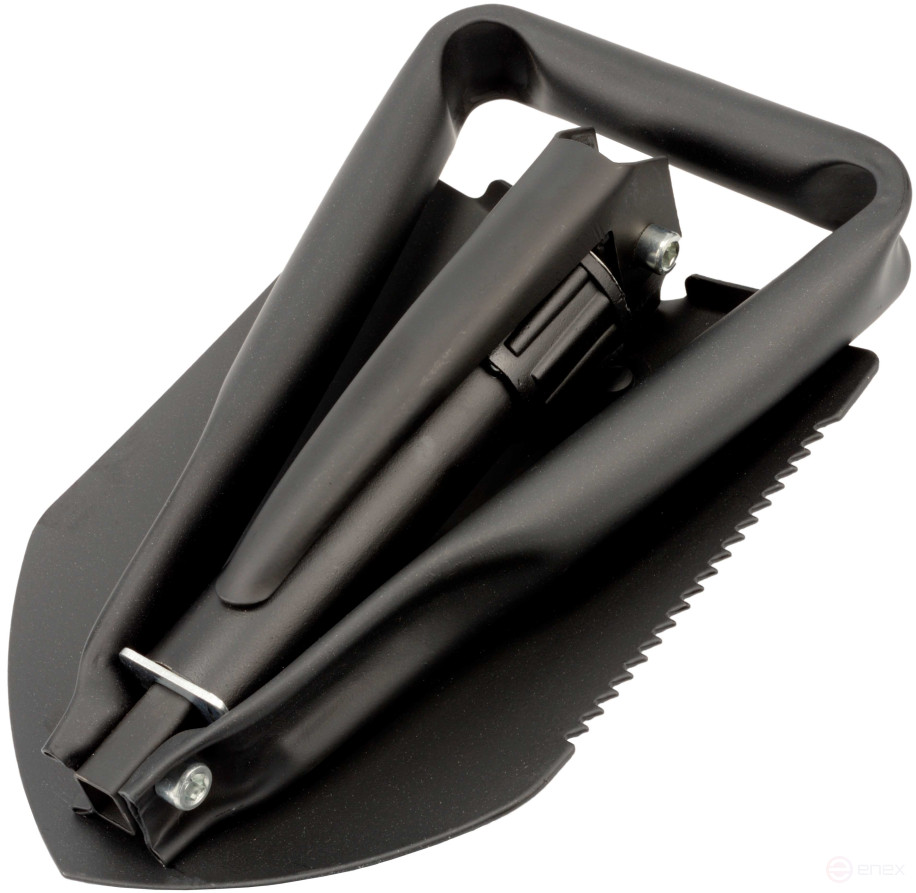 Лопатка автомобильная (L-580мм; складная; с киркой; в чехле) АвтоDело 44001