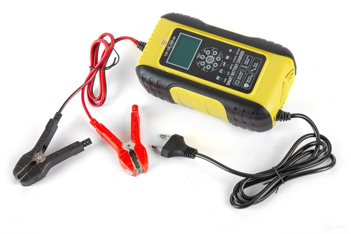 Зарядное устройство для AGM, жидкостных и LiFePo4 аккумуляторов с десульфатором12-24V/6-180AН