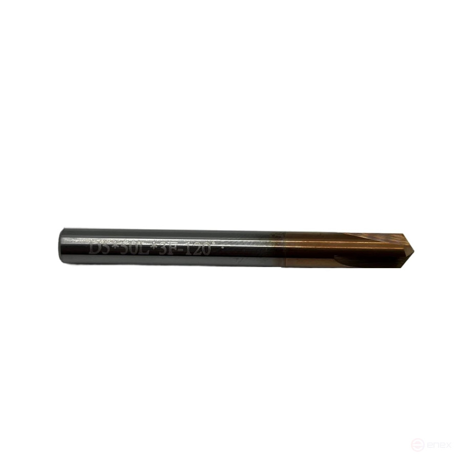 Зенковка 120°, 5.0х50 мм z=3 ц/х твердосплавная TORNERI Т023897